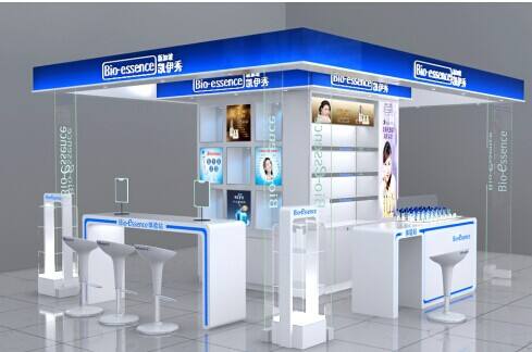 批發(fā)展示柜制作/彩妝展臺設計/香水展柜/柜臺制作/化妝品展柜